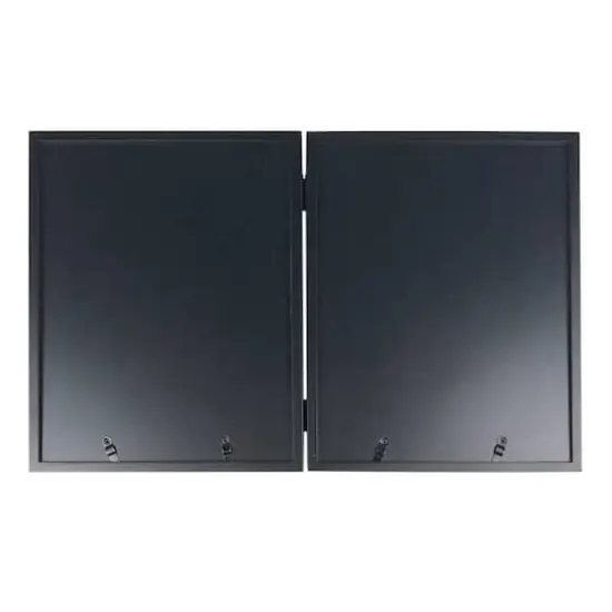 Simply Essentials&trade; 5" x 7" Black Hinged Frame with Mat by Studio D&eacute;cor&reg; {6}