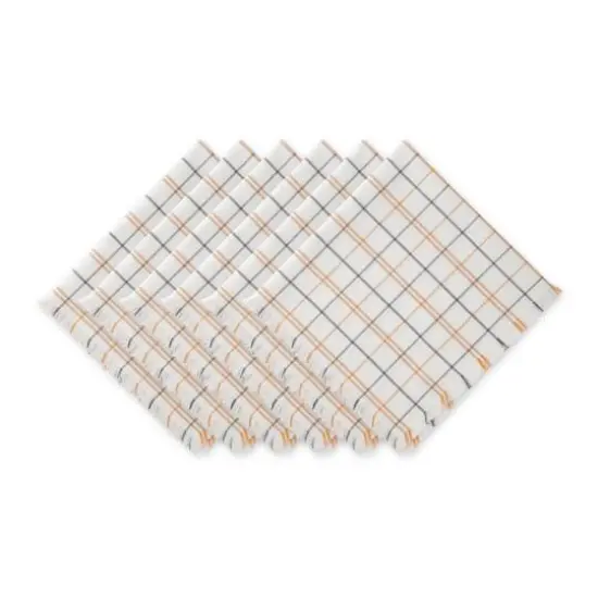 Harvest Windowpane Plaid Napkin, 6ct. {1}