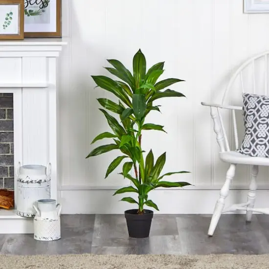 3ft. Dracaena Artificial Plant (Real Touch) {4}