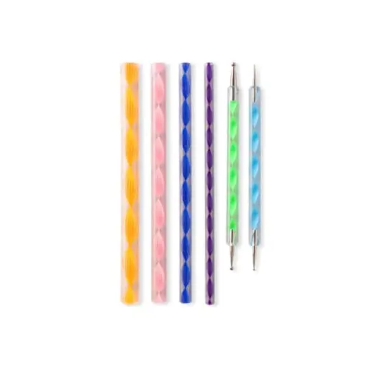 Mandala Dotting Tools with Colorful Handles by Craft Smart&reg;, 6ct. {1}