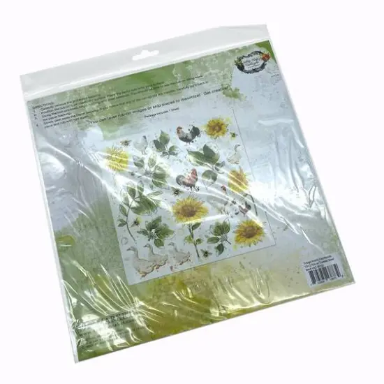 49 and Market Vintage Artistry Countryside Rub-On Transfers {4}