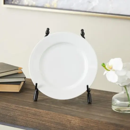 9" x 11" Black Metal Abstract Wide Display Easel {9}