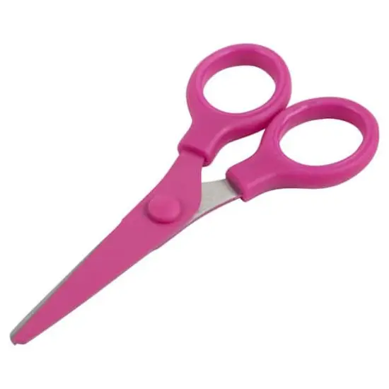 JAM Paper 5" Multi-Purpose Mini Scissors Pink {6}
