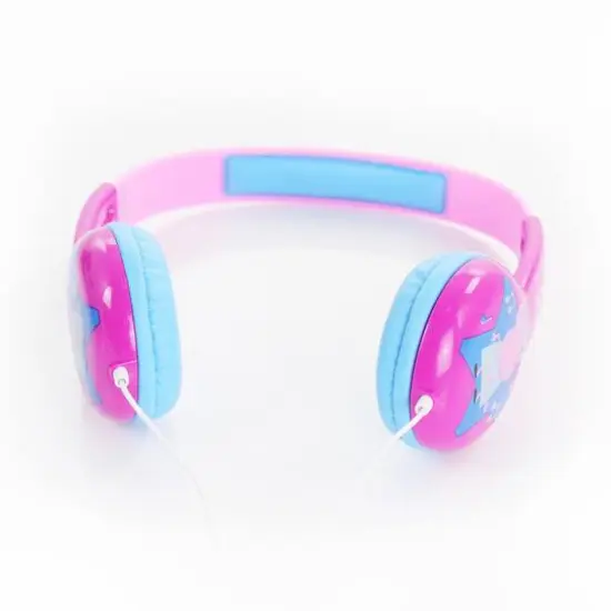 Peppa Pig Pink Kid-Safe Volume Limiting Headphones {3}