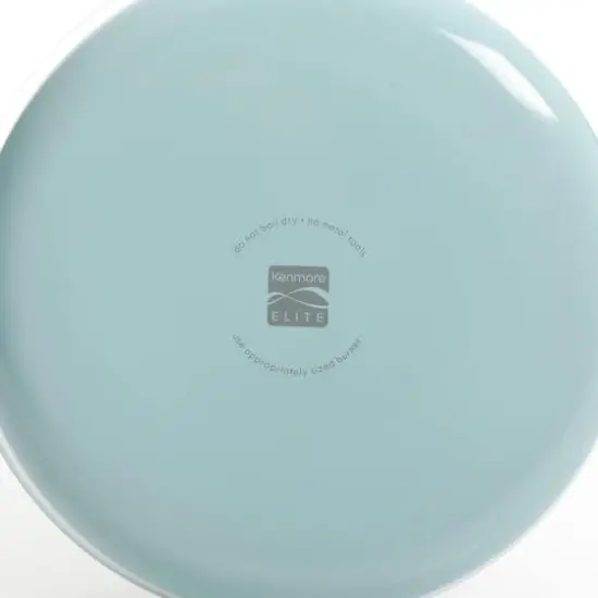 Kenmore&reg; Elite Andover 10-Piece Glacier Blue Nonstick Aluminum Cookware Set {12}