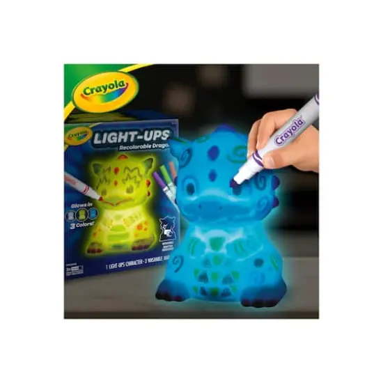 Crayola&reg; Light-Ups Recolorable Dragon {3}