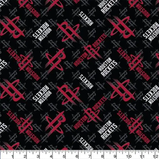 Camelot Fabrics NBA Houston Rockets Cotton Precut Fabric Bundle {3}