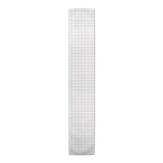 Pink & Blue Grids Indoor/Outdoor Table Runner {1}