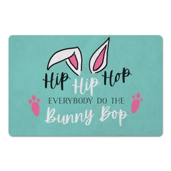 The Bunny Bop 18" x 27" Floor Mat {1}