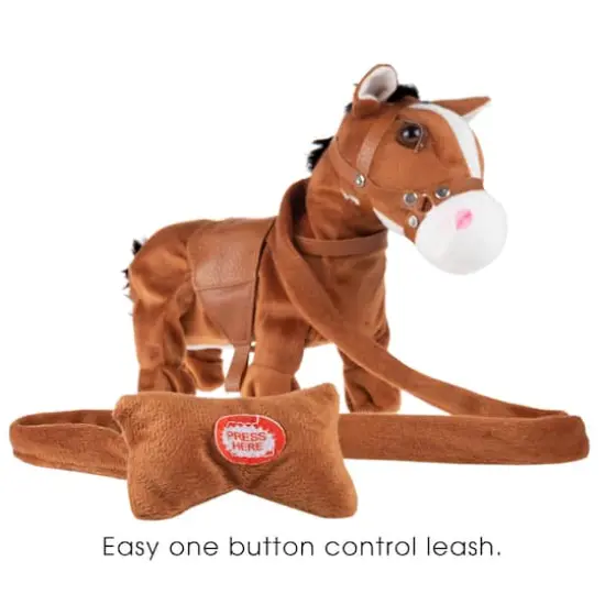 Toy Time Animated Plush Horse Toy {7}