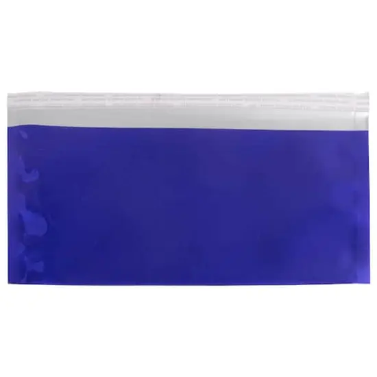 JAM Paper 4" x 9.5" Foil Business Envelopes, 25ct. Blue {1}