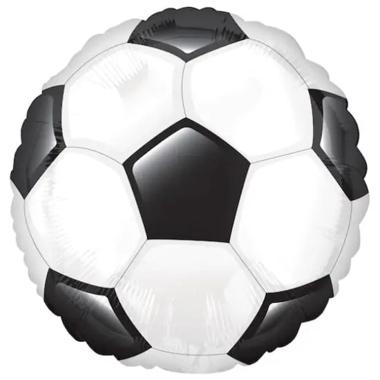 28" Soccer Ball Foil Balloon {1}
