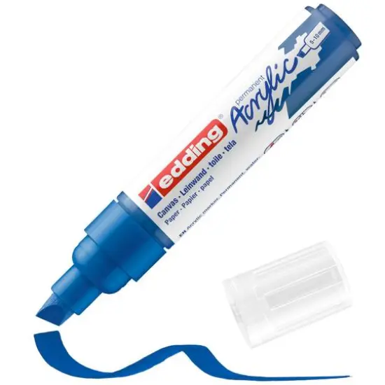 edding&reg; 5000 Broad Acrylic Marker Gentian Blue {5}