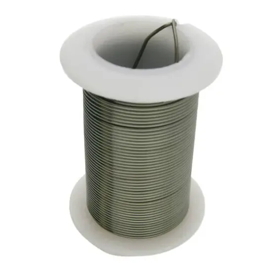 The Beadsmith&reg; Wire&trade; Elements 18 Gauge Tarnish-Resistant Wire Hematite {4}