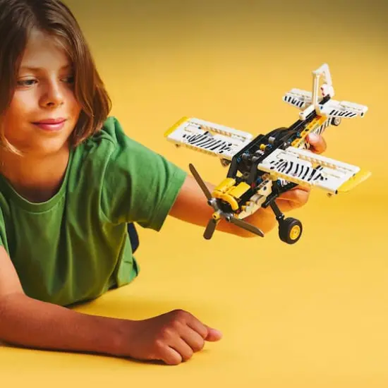 LEGO&reg; Technic&trade; Bush Plane Aircraft Toy Vehicle Gift Set for Kids 42198 {8}
