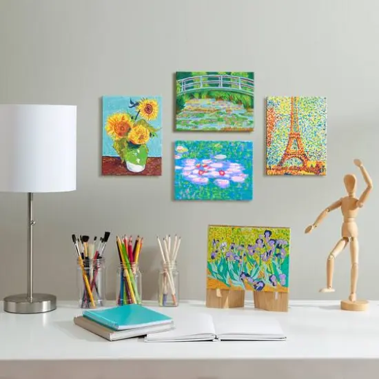 Faber-Castell Paint by Number Museum Series, Water Lilies {7}