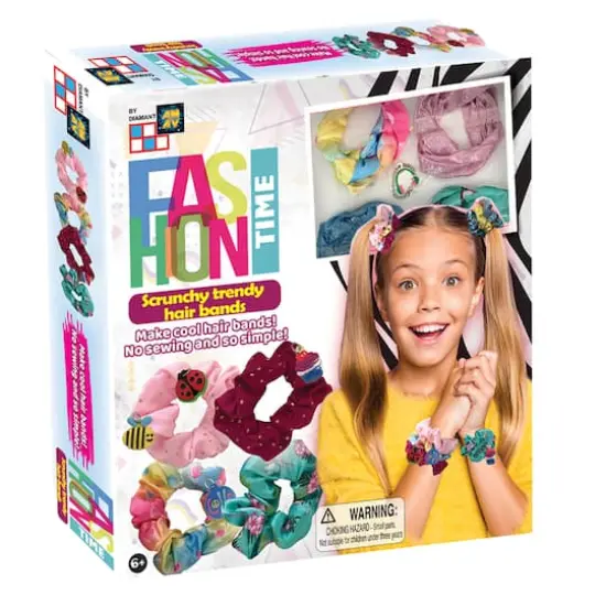 Amav Toys Fashion Time Make Your Own Scrunchies Activity Kit {1}