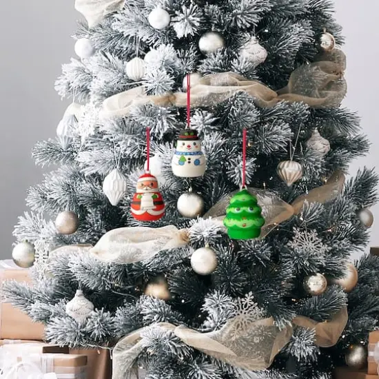 Mr. Christmas 3" Musical Marshmelodies Ornaments Set {3}