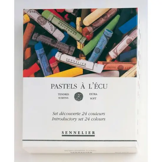 Sennelier 24 Introductory Colors Extra-Soft Pastel Full Stick Set {3}
