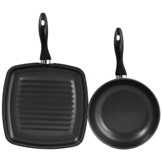 Gibson&reg; Westleton Black 2-Piece Cookware Set {4}