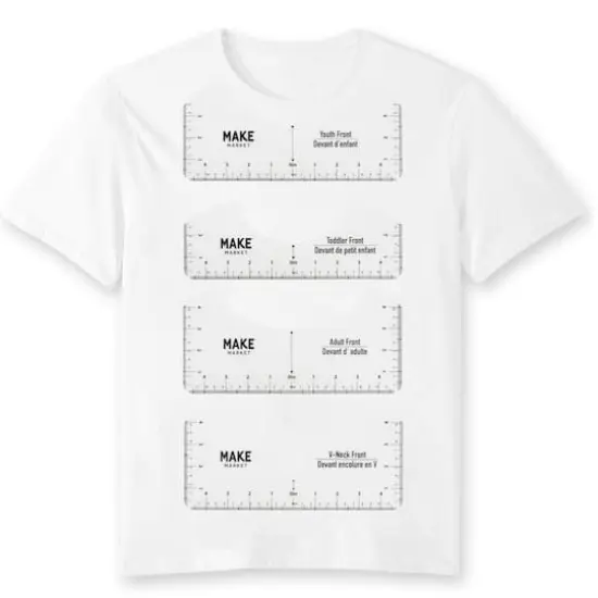 T-Shirt Ruler Guide Set by Make Market&reg; {3}