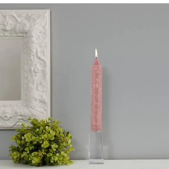 Root Candles 9" Unscented Timberline™ Collenette Taper Candles, 4ct. Dusty Rose {5}