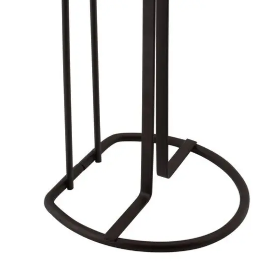 Bath Bliss 21" Bronze Toilet Paper Reserve & Dispenser {7}