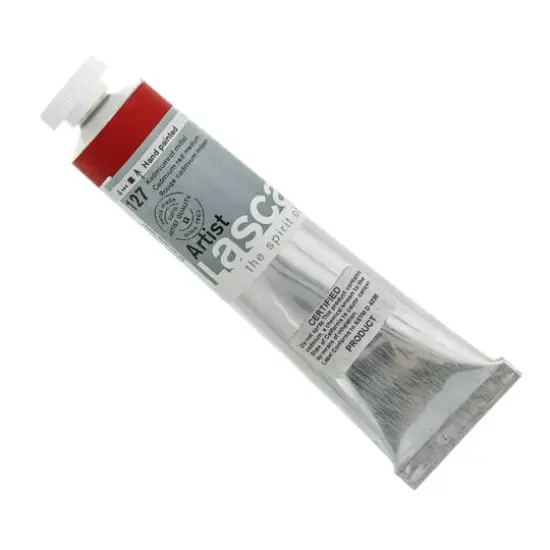Lascaux Artist Acrylic Paint, 45mL 127 Cadmium Red Medium {1}