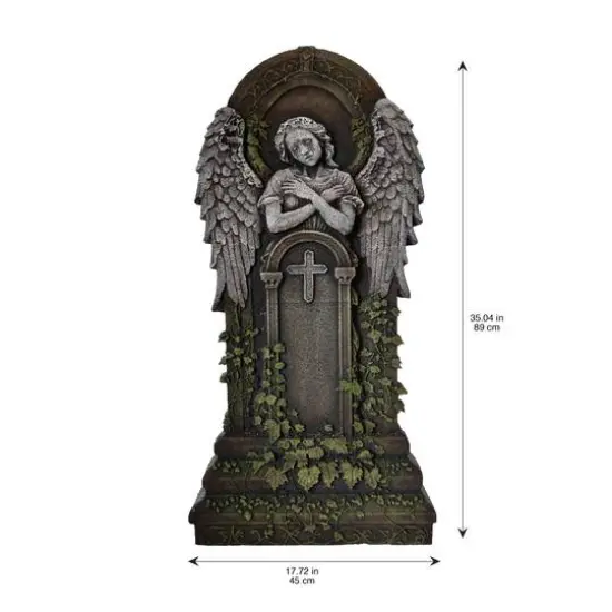 35" Gray Bleeding Angel Tombstone by Ashland&reg; {4}