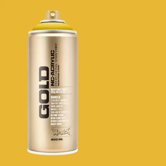 Montana&trade; Gold Acrylic Professional Spray Paint G1040 Asia {4}