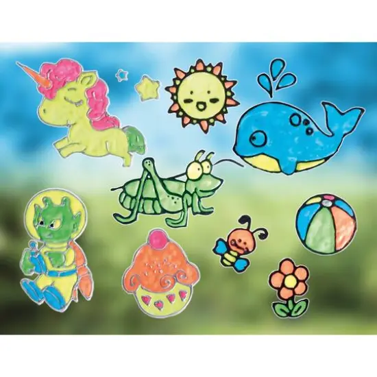 The Original Glowstars Glow Window Art {6}