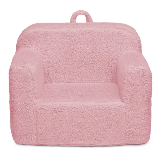 Delta Children Cozee Sherpa Chair for Kids Pink {1}
