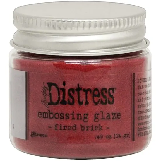 Tim Holtz Distress&reg; Embossing Glaze Fired Brick {1}