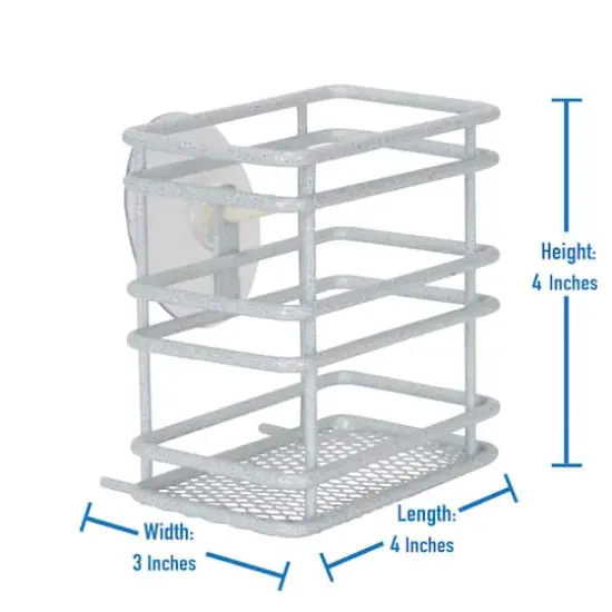 Laura Ashley White Speckled Sponge Holder {5}
