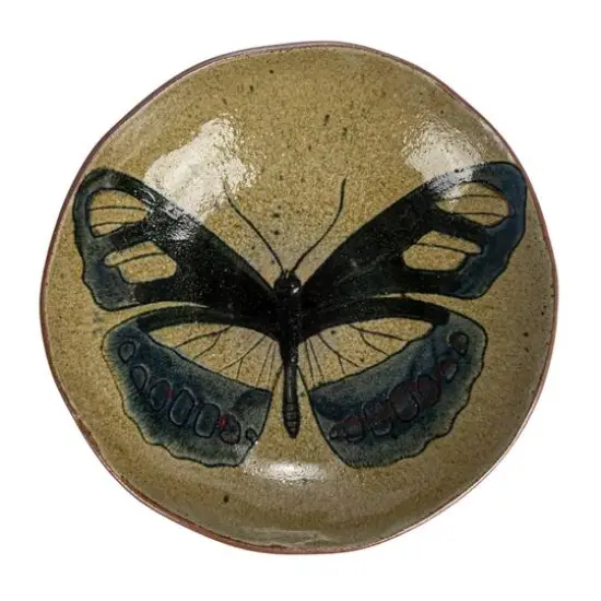 Hello Honey&reg; 9" Insect & Bird Design Stoneware Plate Set {7}