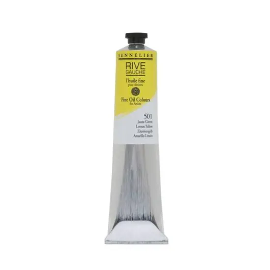 Sennelier Rive Gauche Oil Paint, 200mL 501 Lemon Yellow {1}