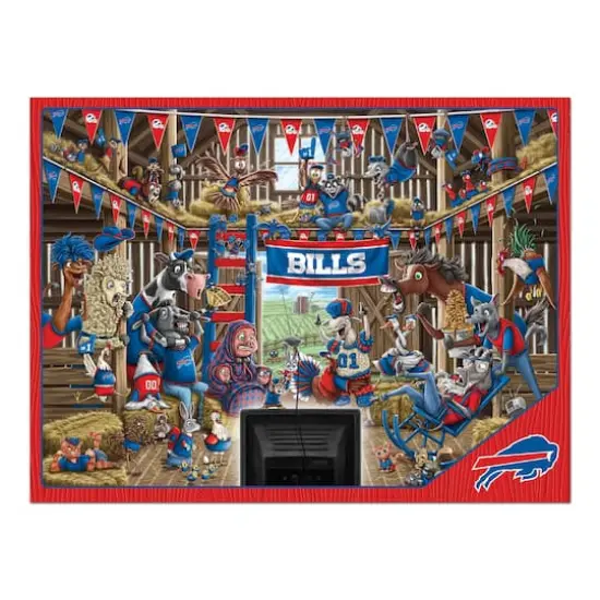 NFL Barnyard Fans 500 Piece Puzzle Buffalo Bills {5}