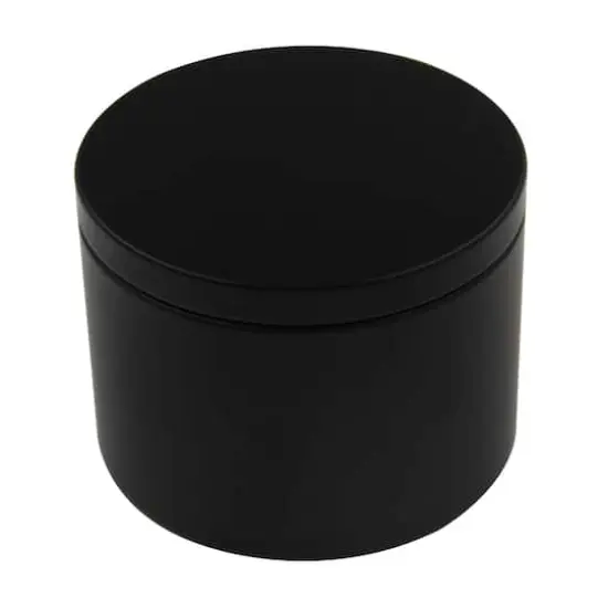 6oz. Candle Making Tins by Make Market&reg;, 4ct. Matte Black {5}