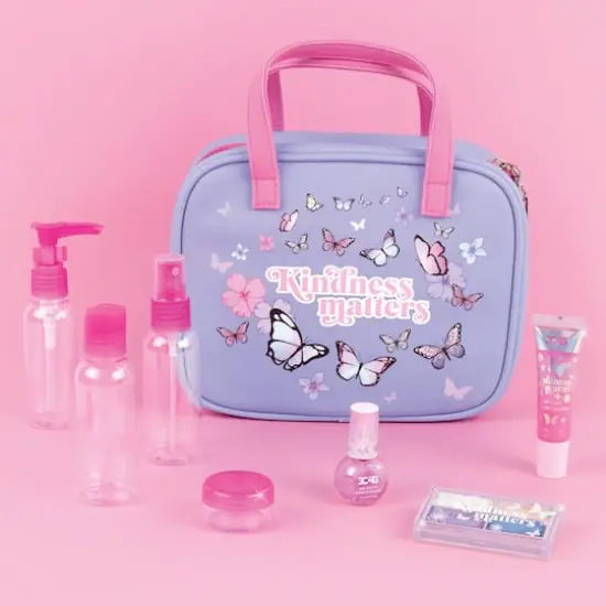 Make It Real&trade; 3C4G Butterfly Away Travel & Cosmetic Set {3}