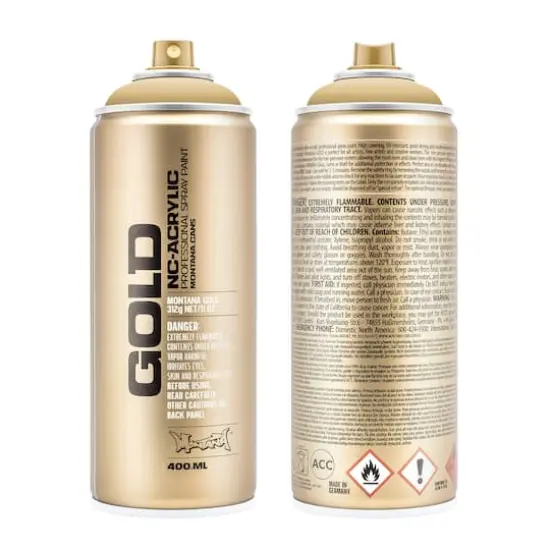 Montana&trade; Gold Acrylic Professional Spray Paint G8020 Sahara Beige {1}