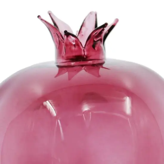 4.5" Glass Pomegranate Tabletop D&eacute;cor by Ashland&reg;Red {4}