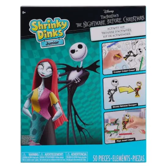 Just Play&reg; Shrinky Dinks&reg; Junior The Nightmare Before Christmas Activity Kit {4}