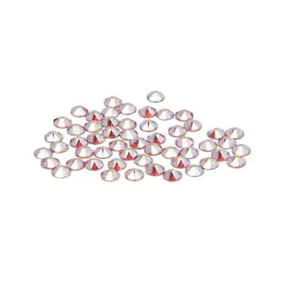 SS16 Round Flatback Austrian Crystals by Bead Landing&trade;, 55ct. Light Rose AB {4}