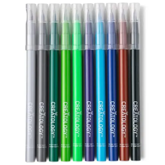 Brush Markers By Creatology&trade;, 20 Pack {3}