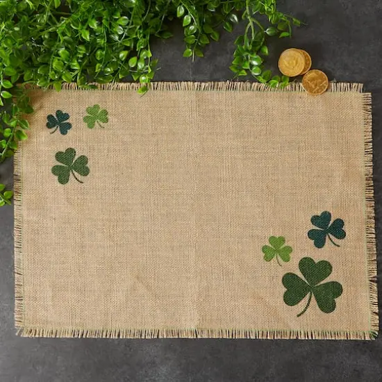 DII&reg; Shamrock Jute Placemats , 6ct. {5}