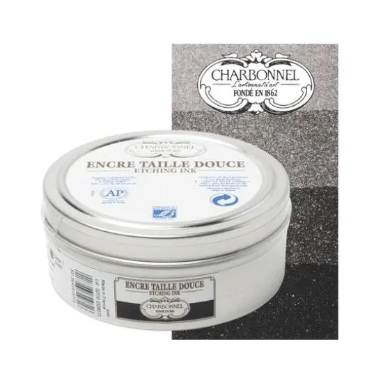 Charbonnel Etching Ink, 200mL Black RSR {5}