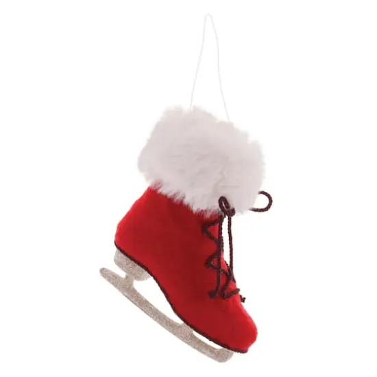 7.25" Fluffy Ice Skate Ornaments, 6ct. {4}