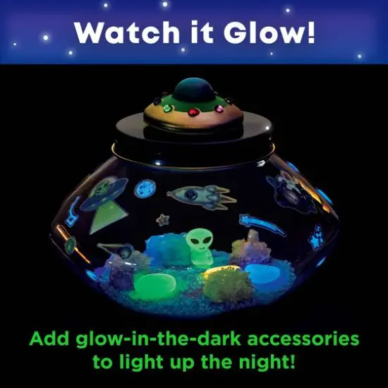 Creativity for Kids Crystal Space Terrarium Kit {7}