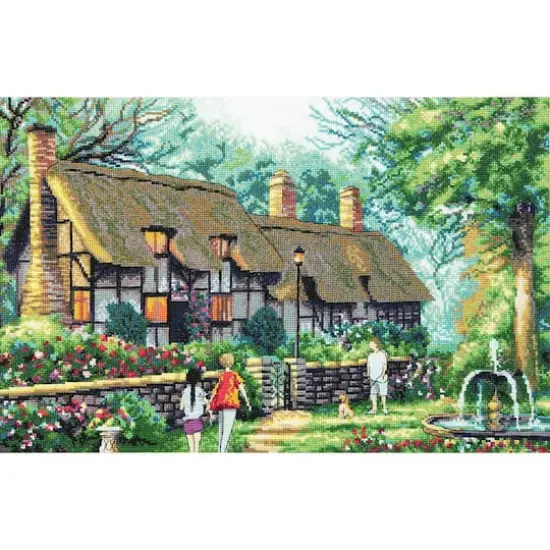 Charivna Mit Cozy Evening Counted Cross Stitch Kit {1}