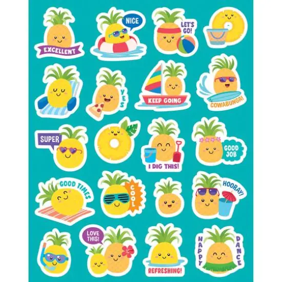 Teacher Created Resources&reg; Pineapple Smelly Stickers, 6 Packs of 120 {3}